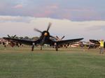 Aircraft N713JT, Vought F4U-4B Corsair, at KOSH, photo by MarkPasqualino
