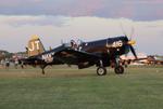 Aircraft N713JT, Vought F4U-4B Corsair, at KOSH, photo by MarkPasqualino