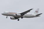 Aircraft SU-TCE, Almasria A320, at LOWW, photo by Andy Graf