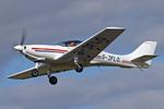 Aircraft G-JFLO, LAA 80th Anniversary Rally, at EGBG, photo by Chris Hall