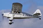 Aircraft G-PAXX, LAA 80th Anniversary Rally, at EGBG, photo by Chris Hall