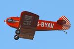 Aircraft G-BYAV, LAA 80th Anniversary Rally, at EGBG, photo by Chris Hall