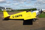 Aircraft G-AWPN, LAA 80th Anniversary Rally, at EGBG, photo by Chris Hall