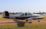 Aircraft N518M, Beech V35B, at KOSH, photo by MarkPasqualino