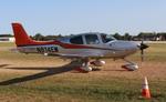 Aircraft N814EM, Cirrus SR22, at KOSH, photo by MarkPasqualino