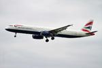 Aircraft G-MEDG, G-MEDG 2002 A321-200 Bedfont LHR, at EGLL, photo by PhilR