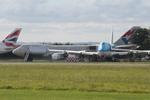 Aircraft G-MKGA, G-MKGA 1980 Boeing 747-200F ex-MK Airlines Kemble, at EGBP, photo by PhilR