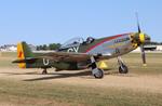 Aircraft N5428V, North American P-51D, at KOSH, photo by MarkPasqualino
