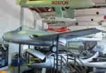 Aircraft VA-2, De Havilland D.H.100 Vampire FB52 at the Suomen Ilmailumuseo (Finnish Aviation Museum), Vantaa, photo by iwarnecke