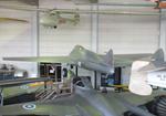 Aircraft VA-2, De Havilland D.H.100 Vampire FB52 at the Suomen Ilmailumuseo (Finnish Aviation Museum), Vantaa, photo by iwarnecke
