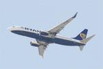 Aircraft EI-DHF, Boeing 737-8AS, Climbing from rwy 03, Nantes-Atlantique airport (LFRS-NTE), at LFRS, photo by Yves-Q