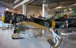 Aircraft MY-14, One of around 50 Myrsky II build for the Finnish Air Force. At the Finnisch Military Aviation Museum near Lahti, Finland, photo by ReinhardJost