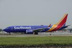 Aircraft N8883Q, Southwest 760 departs Southwest Florida International Airport enroute to John Glenn Columbus International Airport, at KRSW, photo by Suncoast Spotter