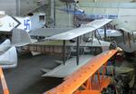 Aircraft SA-122, Valtion lentokonetehdas VL Sääski II (starboard fuselage minus skin) at the Suomen Ilmailumuseo (Finnish Aviation Museum), Vantaa, photo by iwarnecke