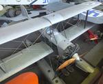 Aircraft SA-122, Valtion lentokonetehdas VL Sääski II (starboard fuselage minus skin) at the Suomen Ilmailumuseo (Finnish Aviation Museum), Vantaa, photo by iwarnecke