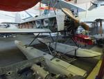 Aircraft SA-122, Valtion lentokonetehdas VL Sääski II (starboard fuselage minus skin) at the Suomen Ilmailumuseo (Finnish Aviation Museum), Vantaa, photo by iwarnecke