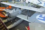 Aircraft SA-122, Valtion lentokonetehdas VL Sääski II (starboard fuselage minus skin) at the Suomen Ilmailumuseo (Finnish Aviation Museum), Vantaa, photo by iwarnecke