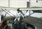 Aircraft 13, Segelflugzeugbau Kassel 12 A (built by 13 conscripts at Santahamina garrison Helsinki) at the Suomen Ilmailumuseo (Finnish Aviation Museum), Vantaa, photo by iwarnecke