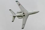 Aircraft 32, Falcon 10 MER, On display, Morlaix-Ploujean airport (LFRU-MXN), at LFRU, photo by Yves-Q