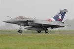 Aircraft 39, Dassault Rafale, Taxiing rwy 22, Morlaix-Ploujean airport (LFRU-MXN), at LFRU, photo by Yves-Q