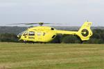 Aircraft F-HSUI, Airbus Helicopters H145, Morlaix-Ploujean airport (LFRU-MXN), at LFRU, photo by Yves-Q
