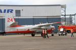Aircraft F-AYKM, Grumman Conair S-2T Turbo Fireca, Morlaix-Ploujean airport (LFRU-MXN), at LFRU, photo by Yves-Q
