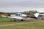 Aircraft F-GMPP, Beech M35 , Static display, Morlaix-Ploujean airport (LFRU-MXN), at LFRU, photo by Yves-Q