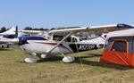 Aircraft N527DP, Cessna T206H, at KOSH, photo by MarkPasqualino