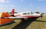 Aircraft N4037H, Mooney M20K, at KOSH, photo by MarkPasqualino