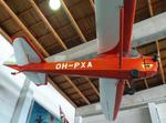 Aircraft OH-PXA, Polyteknikkojen ilmailukerho PIK-10 Moottoribaby at the Suomen Ilmailumuseo (Finnish Aviation Museum), Vantaa, photo by iwarnecke