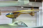 Aircraft OH-PAR, Polyteknikkojen Ilmailukerho PIK-5b Cumulus at the Suomen Ilmailumuseo (Finnish Aviation Museum), Vantaa, photo by iwarnecke