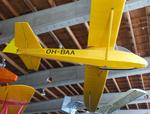 Aircraft OH-BAA, Schneider DFS 108-49 Grunau Baby IIb at the Suomen Ilmailumuseo (Finnish Aviation Museum), Vantaa, photo by iwarnecke