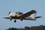 Aircraft G-BYPN, Departing from Northrepps., at X3CX, photo by Graham Reeve