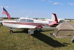 Aircraft N231KV, Mooney M20K, at KOSH, photo by MarkPasqualino