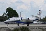 Aircraft C-GGIB, Chartright Air Citation sits on the Private Sky ramp at Southwest Florida International Airport, at KRSW, photo by Suncoast Spotter
