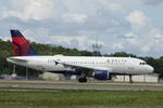 Aircraft N323NB, Delta 2320 departs Southwest Florida International Airport enroute to John F Kennedy International Airport, at KRSW, photo by Suncoast Spotter