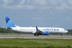 Aircraft N17432, United 1926 departs Southwest Florida International Airport enroute to Newark-Liberty International Airport, at KRSW, photo by Suncoast Spotter