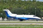 Aircraft N607AF, Chronos 25 departs Southwest Florida International Airport enroute to East Hampton Airport, at KRSW, photo by Suncoast Spotter