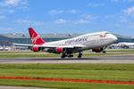 Aircraft G-VHOT, G-VHOT 1994 B747-400 Virgin Atlantic LHR, at EGLL, photo by PhilR