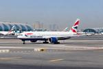 Aircraft G-VIIC, G-VIIC 1997 B777-200 BA DXB, at OMDB, photo by PhilR