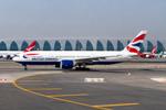 Aircraft G-VIIC, G-VIIC 1997 B777-200 BA DXB, at OMDB, photo by PhilR