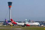 Aircraft G-VSEA, G-VSEA 1992 A340-300 LHR, at EGLL, photo by PhilR