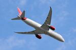 Aircraft G-VZIG, G-VZIG 2015 Boeing 7877-900 Virgin OTT Woodley, at EGLM, photo by PhilR
