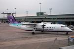 Aircraft G-WOWC, G-WOWC 1991 DHC-8-300 Air Southwest MAN, at EGCC, photo by PhilR