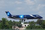 Aircraft N850NB, CRJ 850NB arrives at Southwest Florida International Airport following flight from Miami-Opa Locka Airport, at KRSW, photo by Suncoast Spotter