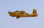 Aircraft N7YS, Beech T-34B, at KOSH, photo by MarkPasqualino