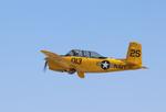 Aircraft N7YS, Beech T-34B, at KOSH, photo by MarkPasqualino