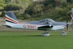 Aircraft G-WAFI, Departing from Popham., at EGHP, photo by Graham Reeve