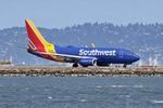 Aircraft N213WN, SFO 2026, at KSFO, photo by ClaytonEddy