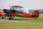 Aircraft F-PCEB, Hatz CB-1, Static display, Morlaix-Ploujean airport (LFRU-MXN), at LFRU, photo by Yves-Q